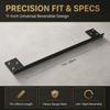Anti Burglary Door Latch Guard Plate Easy Installation Door Latch Shield  Apartment