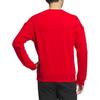 Adidas Logo Print Crewneck Sweatshirt Men Tops Red IP9948