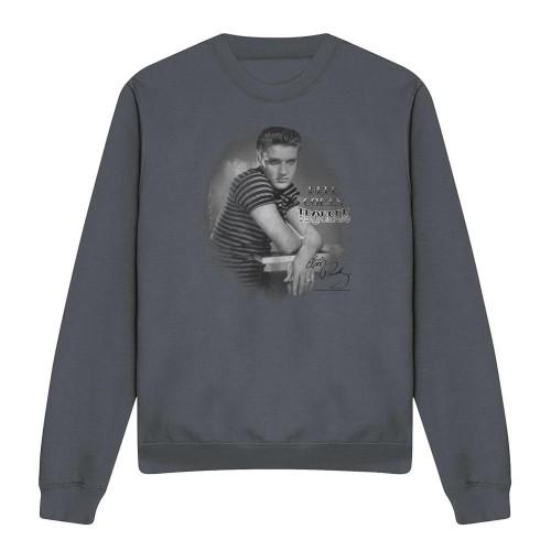 Elvis Unisex Adult Trouble Sweatshirt