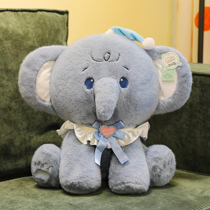 

Lion Elephant Dog Plush Animal Toy With Durable Filling For Kids Gift Decor Room Elephant,23cm