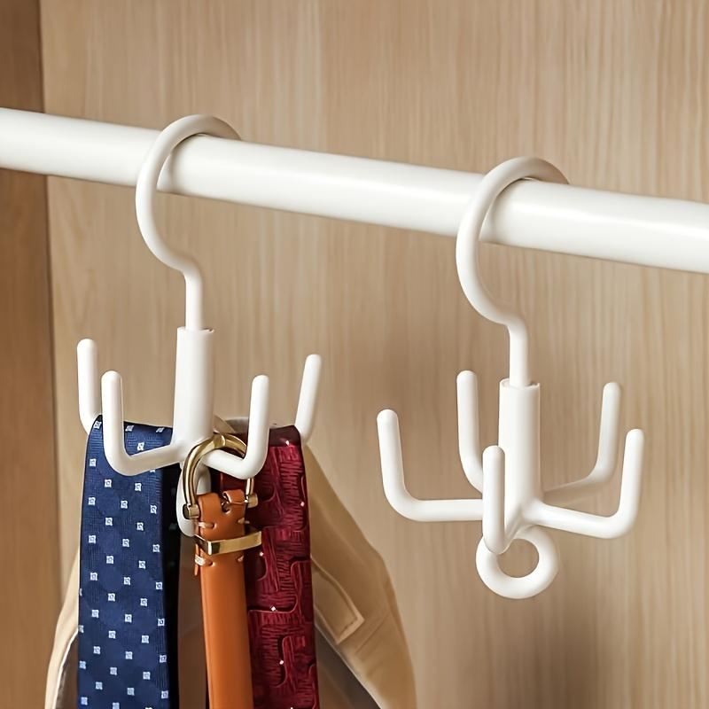3Pcs Multi-functional Rotating Hook | Plastic Multi-purpose Hook for Hanging Bags, Kitchen, Travel, Home Storage