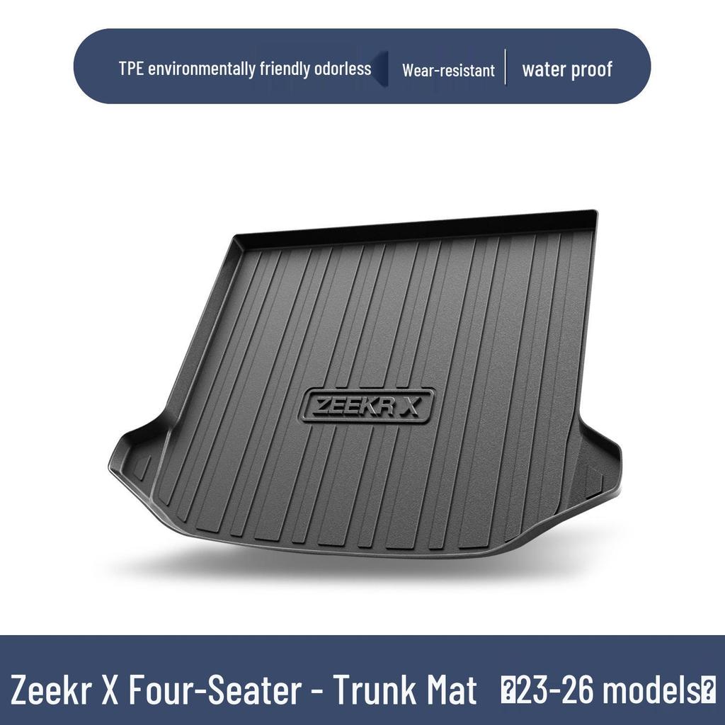 Zeekr X 2026 Model TPE Trunk Mat - Interior Accessories & Decorative Tail Box Mat