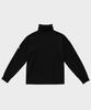 FFEFF STUDIO F Logo Wool Turtleneck (Black)