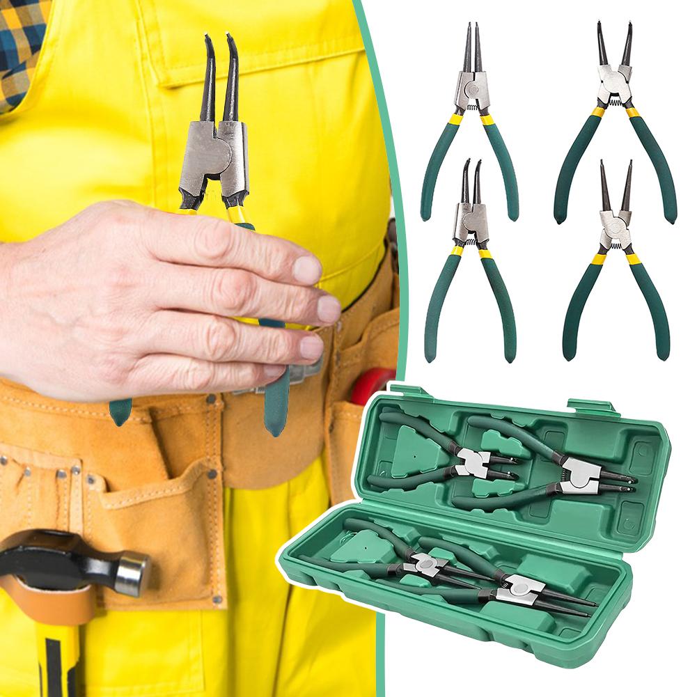 

Snap-ring Pliers Set 7 Inch Ergonomic Non-Slip Comfort Grip Industrial Equipment Assembly China Mainland