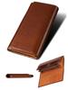 Fabrizio and Long Gusseted Coin Large 21 Card Easy To Made with Genuine Italian Leather by Top Leather YKK Zipper Men's Women's Wallet, Bifold, Purse,