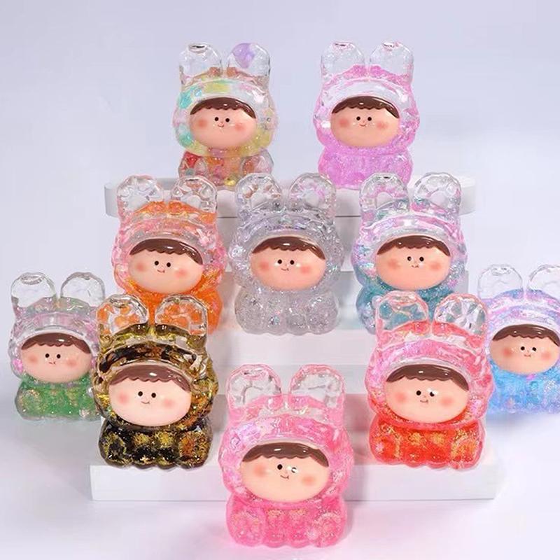 Creative Cute Cartoon Figurine Blind Bag  Kawaii Doll Diy Home Decoration Accessories Desktop Small Ornament Gifts