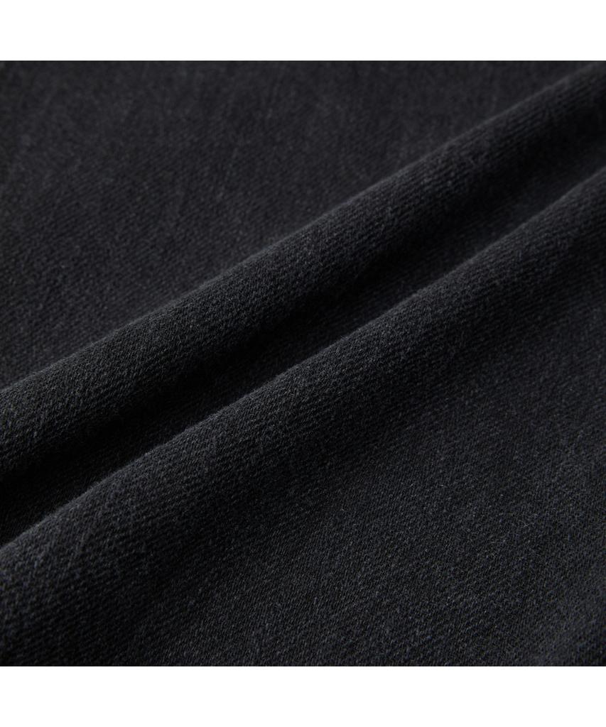 Silijeu (Set-Up) Black Fatigue Denim Shorts Sapdm26811Bkx