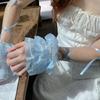 Fashionable Nostalgic Lace Detachable Arm Covers Comfortable Wear For Elegant Dress Event And Photo Shoots