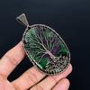 Tree Of Life Ruby Zoisite Pendant Gemstone Jewelry,  999 Copper Wire Wrapped Handmade Pendant, Latest Design Jewelry