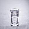 Homeglen Extra Small Acrylic Vinegar & Condiment Bottles, 4-Pack