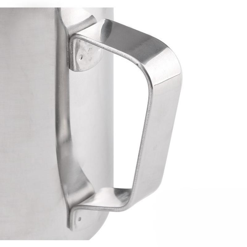 350ml/600ml Stainless Steel Milk Frothing Pitcher with Temperature Display Coffee Frother Pitcher Jug for Latte Art Barista Tool