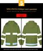 Reflective Split Raincoat & Pants Set for Adults - Unisex Cycling & Motorcycle Gear