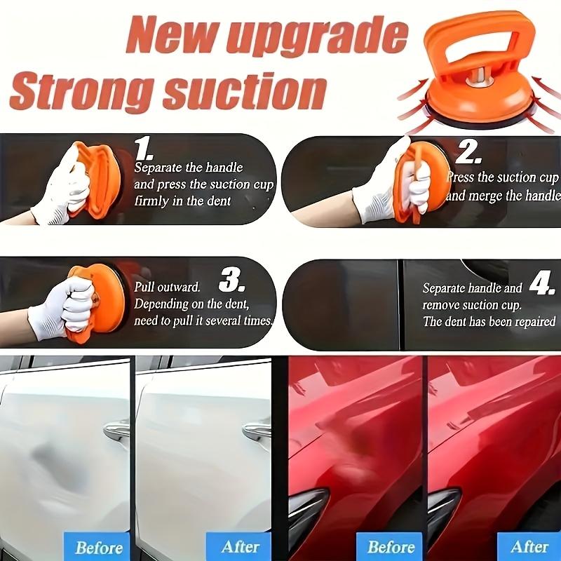Versatile DIY Car Body Repair Kit - ABS Suction Cup Dent Remover & Diagnostic Tools, Easy & Unpowered