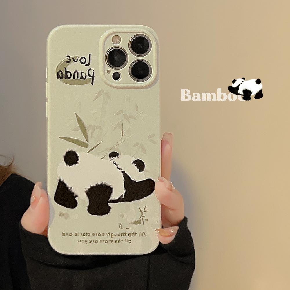 

Panda for IPhone16 for Apple Phone Case 17 Italy 14pro Silicone 12 for 15pro Max Guochao 13 11 6.1