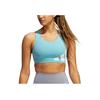 Adidas High-Intensity Fitness Tank Sports Bra Women Underwear Light-Blue GR8206