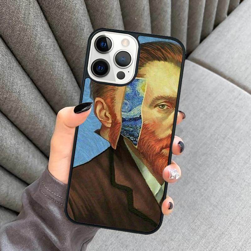 Van Gogh Starry Night Phone Case For iPhone 17 Air 16 16e 15 13 14 Pro Max 11 12 Plus 2022 MAX Shell Cover coque