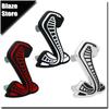 Adesivo de Metal Estilo 3D Cobra Emblema Grade Dianteira Para-lama Carro Decalque Traseiro Acessórios de Decoração Para SVT GT350 R GT500 Shelby