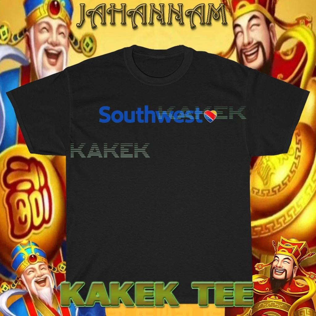 New Shirt Southwest Airlines Logo American T shirt Funny Size S to 5XL S