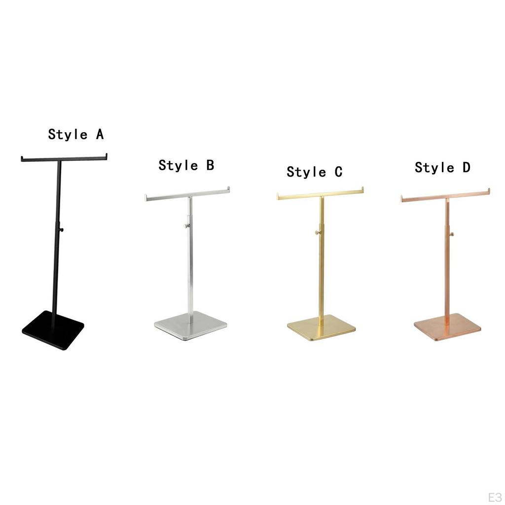 Handbag Display Stand Jewelry Organizer Shelf Metal for Girls and Women Purse Holder