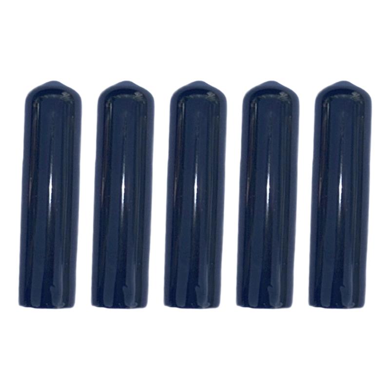 

5Pcs Cue Head Protector Pool Cue Tip Cover Snooker Tip Caps Light weight Protective Caps for Billiard Club Enduring 10mm