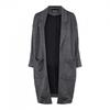 Pieces Womens/Ladies Notch Neck Relaxed Fit Coat