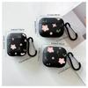 Full screen pink flower suitable for AirPods1/1st generation protective case Apple pro/1 wireless bluetooth headset case