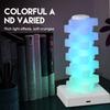 Creative DIY Adjustable RGB Magic Cube Night Light, USB Home Bedroom Game Room Dimming and Color Changing Bedside Lamp