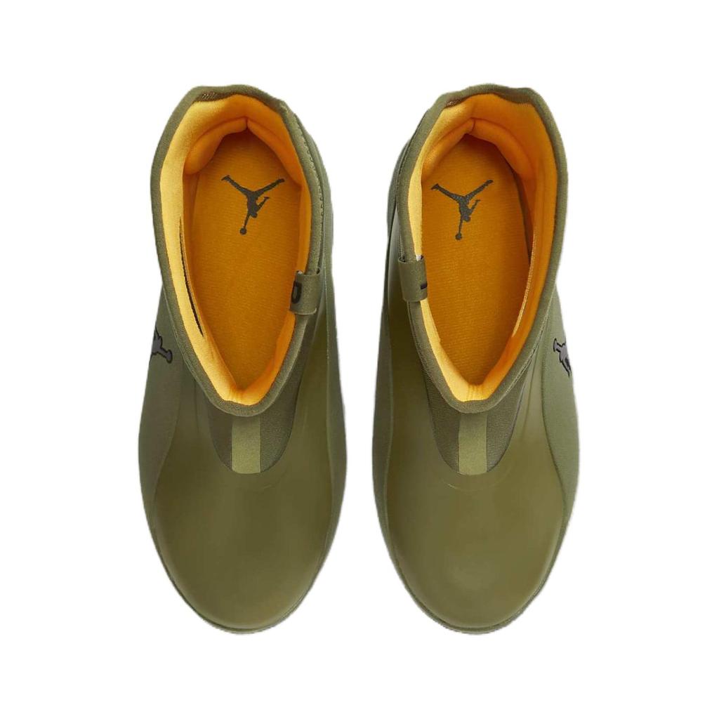 New Pre school Jordan Lil Drip Anti Slip Wear Resistant Low Shaft Kids' Boots Green FB9918-200