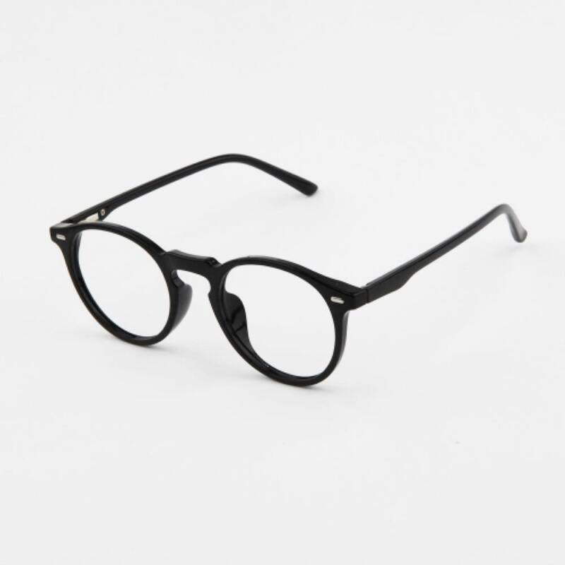 

Simple round glasses frame for men and women couples G1165_Clear