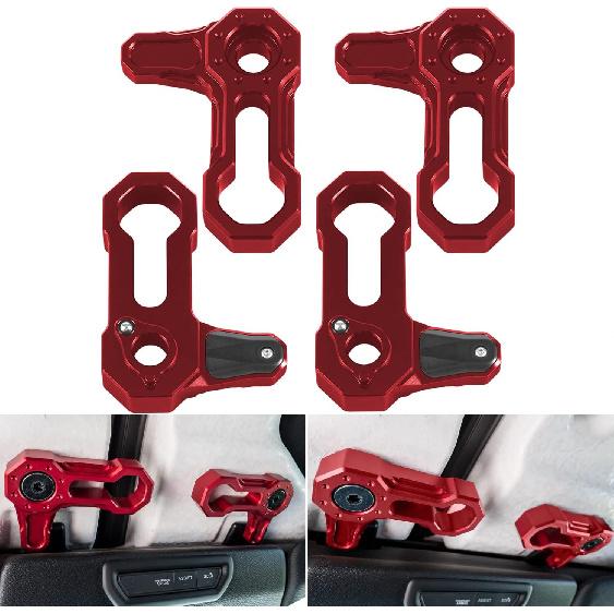 Billet Aluminum Freedom Panel Latch Hardtop Roof Removal Switch Handle For Jeep Wrangler JK 07-2018 JL 2018-2022 & Gladiator JT