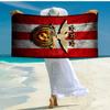 Ultra-Soft Beach Towel with Benfica Theme,Ideal for Pool - Camping, Diving - Perfect Travel Essential, Vibrant Beach Towel.