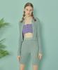 Kkuape Knit Biker Pants_Windy Blue
