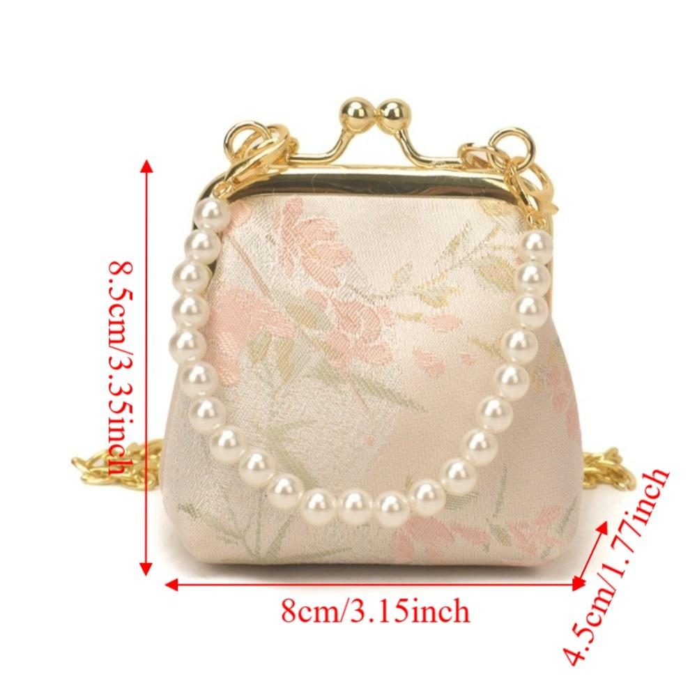 Retro Kiss Lock Crossbody Bag Embroidery Clasp Bag Fashion Chinese-style Mini Bag Wedding
