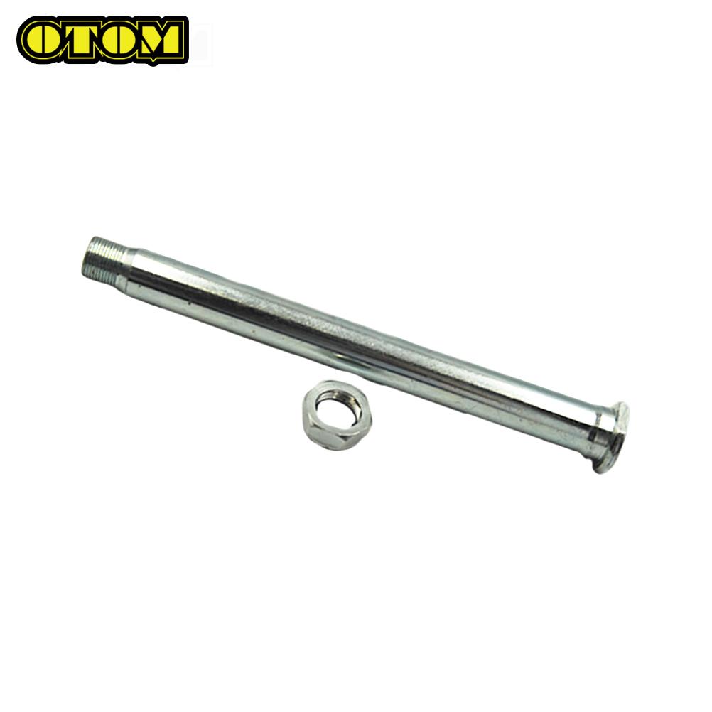 For HONDA Motorcycle Front Rear Wheel Hub Axle Axis WIth Nut Accessories CRF250R CRF250X CRF450R CRF450X 2002-2019 Pit Dirt Bike
