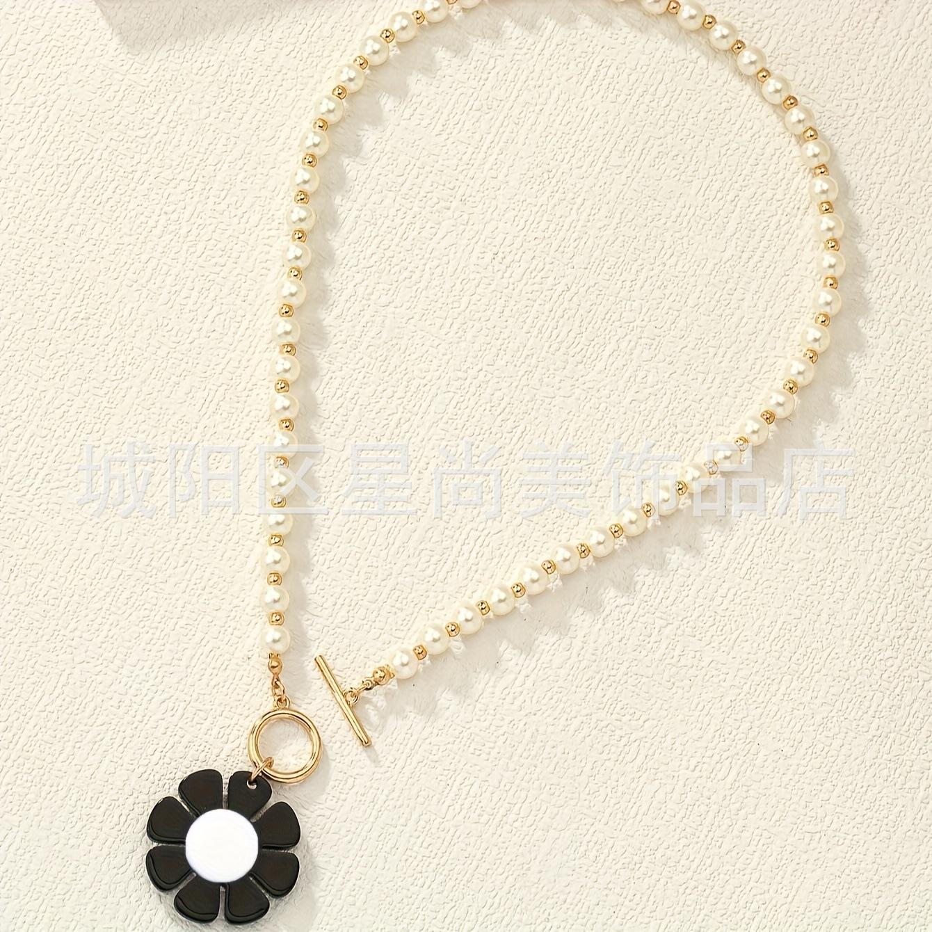 Camellia Necklace Niche Light Luxury Design High Sense Clavicle Chain Summer Pendant Necklace Female