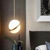 E27 Golden Globe Ball LED Pendant Lights Bedside Globe Hanging Lamps Bar Restaurant Cafe Kitchen Dining Room LED Pendant Lamp