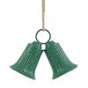 Christmas Bell Decoration Vintage Metal Jingle Bells Christmas Tree Hanging Ornaments for Door Wall Window Indoor Outdoor Decor