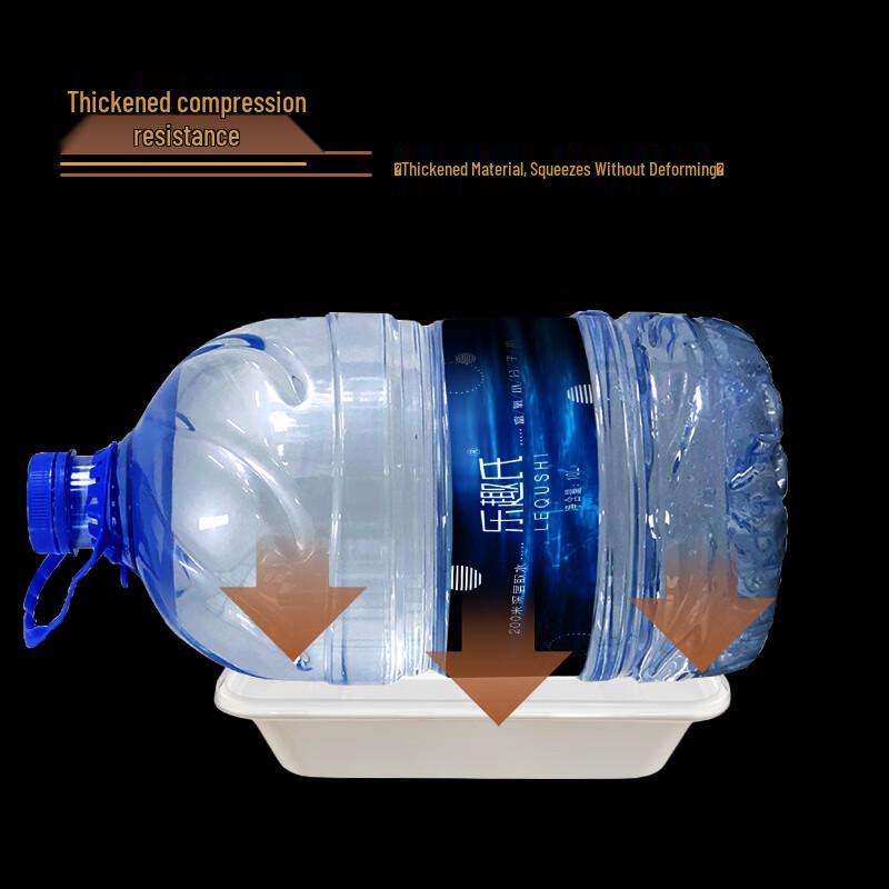 Ji Wang Gu 500ml Rectangular Disposable Food Containers