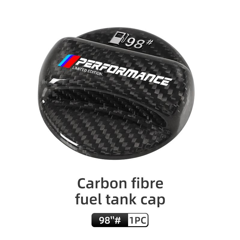 Nové logo auta Kryt nádrže z uhlíkových vláken Vzduchová zátka palivové nádrže Ozdoba #98 #95 Pro BMW E46 E90 E60 F10 E39 F30 E36 F20 E87 E90 E70 G60