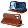 iPhone Crazy Horse Pattern Genuine Leather Wallet Leather Case Fashionable and Practical Combining Card Slot and Stand Function