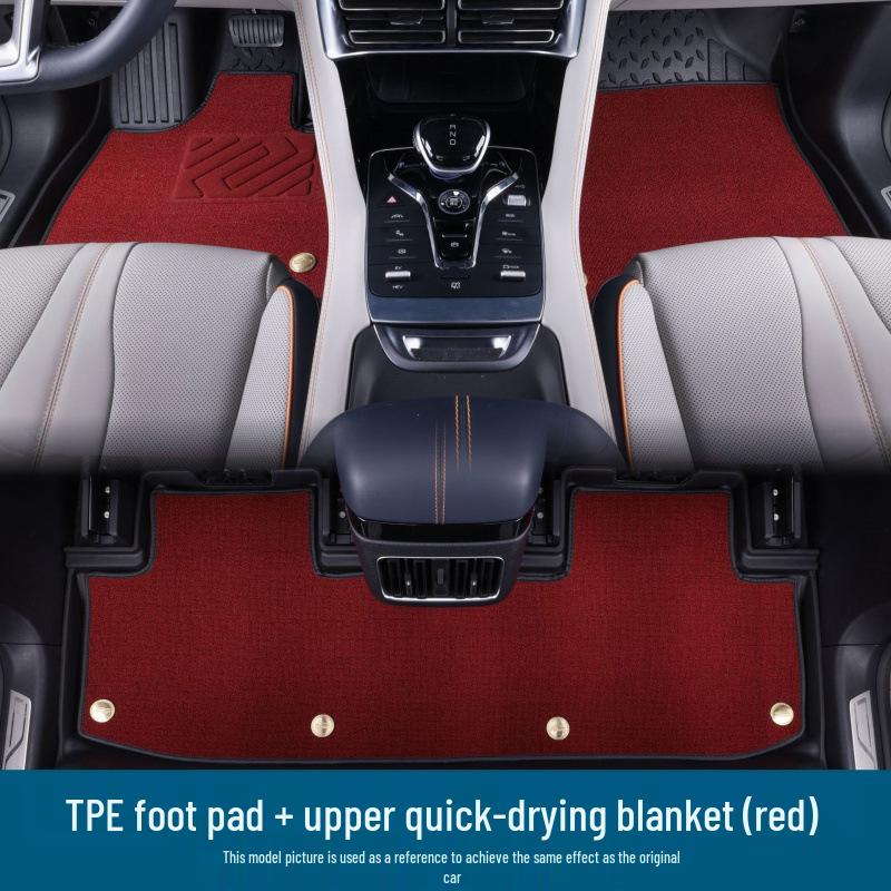 Waterproof Eco-friendly Non-slip Floor Mats for Geely Galaxy E5 Interior Upgrade