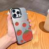 K-Koreanischer Ins T-Two Ted T-Tomate Handyhülle Für iPhone17,16,15,14,13,12,11 Plus,Pro Max Schwarze Candy Silberne Handyhülle