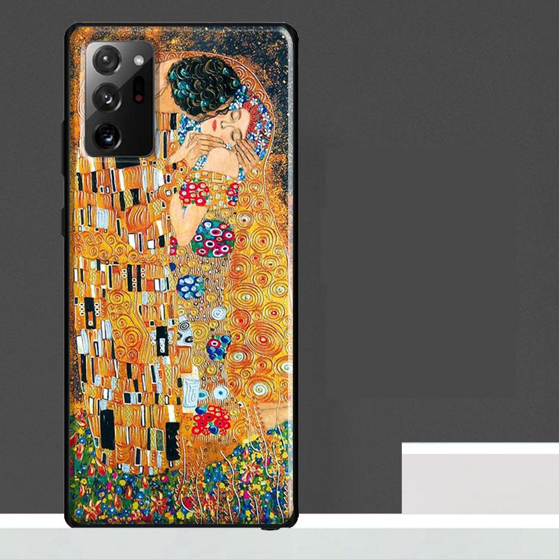 Gustav Klimt Art Case For Samsung Galaxy S25 Ultra S23 S22 S21 S24 Ultra S9 S10 S20 Plus S25 FE Phone Cover