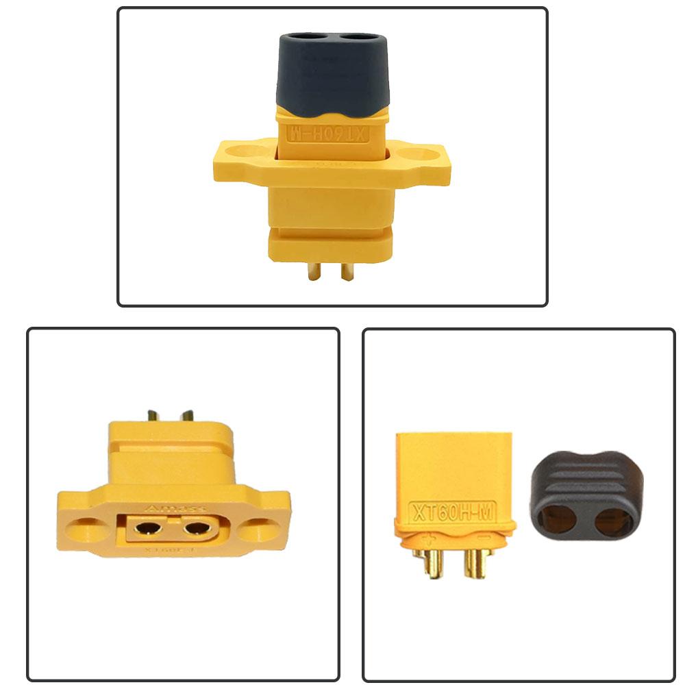 Amass XT60E-F XT60E Female Plug XT60H Male Bullet Connector Plug Adapter For RC FPV Lipo Battery RC Quadcopter XT60E Female Plug