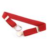 Decorations Solid Color Punch-free Waistband Children Stretch Belts Waist Belt Heart Shape Buckle