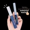 Wasserdichte Mascara Schwarzbraun Geschwungene Wimpern Mascara Kleine Schnelltrocknende Bürste Und Für Anfänger F7M4