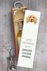 English Cocker Spaniel - Geometric Box With Photo And Inscription For Wine Brand Art-Dog