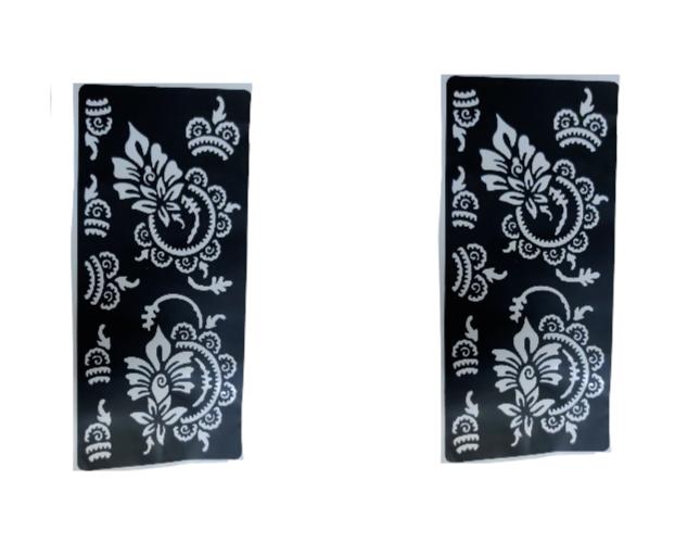 @ Reusable Mehandi Design Stencils Both Hand For Women Y772 SM141-60% OFF