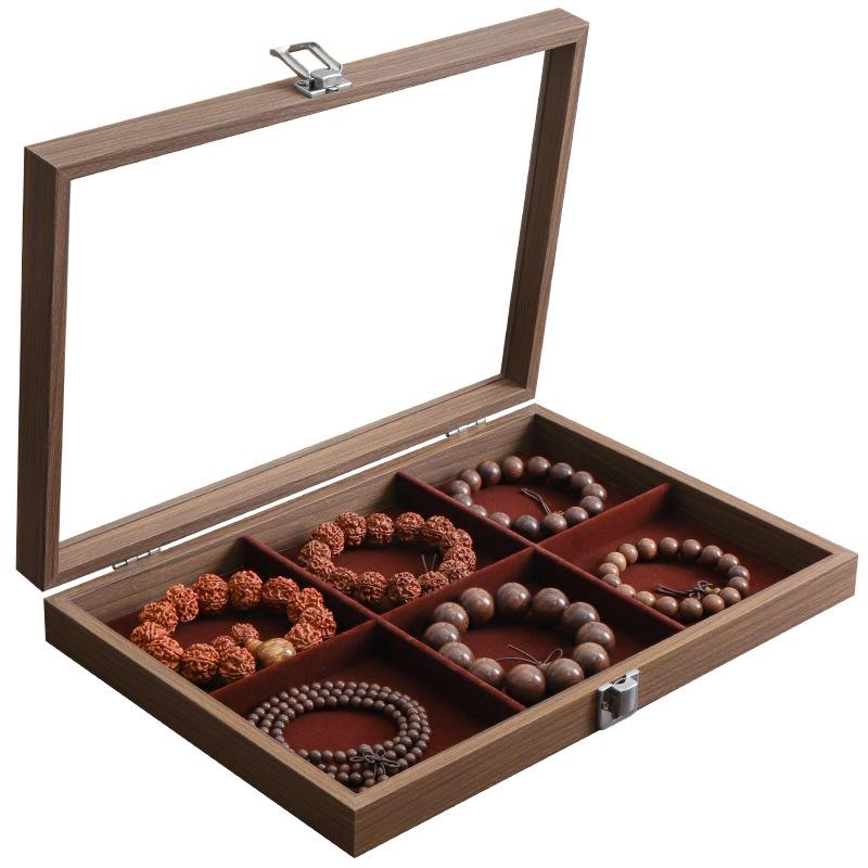 New Dustproof Jewelry Box with Lid for Bracelets & Jade Jewelry