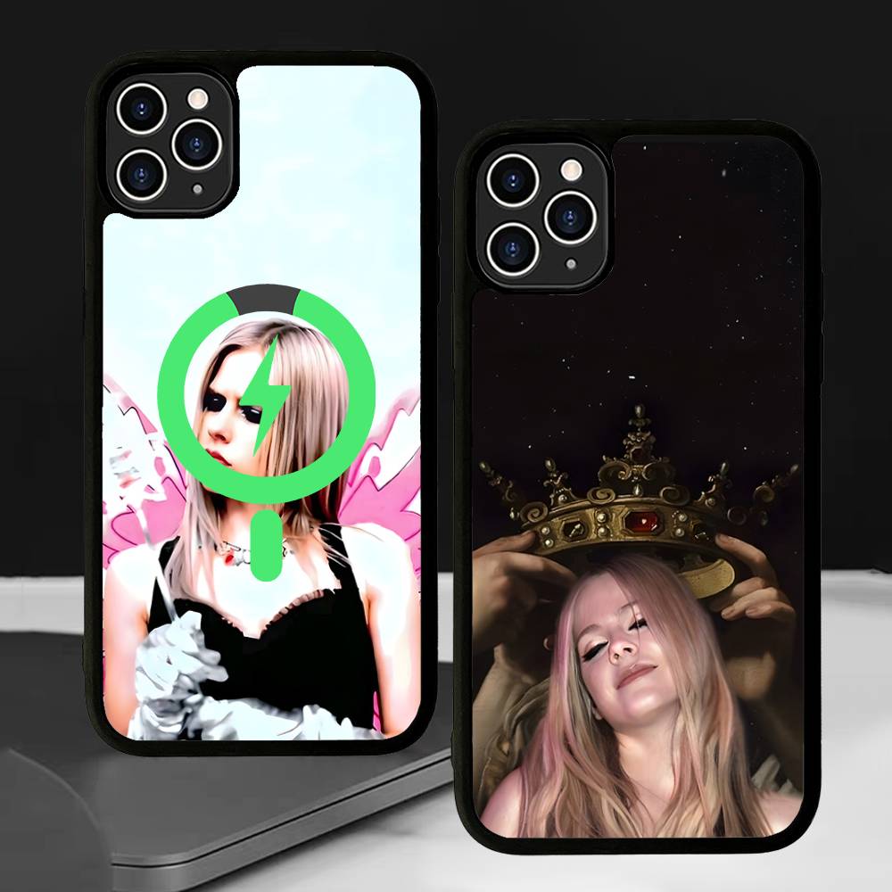 Avril Ramona Lavigne For Magsafe Magnetic Phone Case For IPhone 17 16 15 14 13 12 11 Plus Pro Max PC+TPU Cover